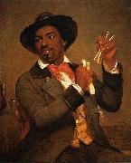 William Sidney Mount The Bone Player oil painting artist